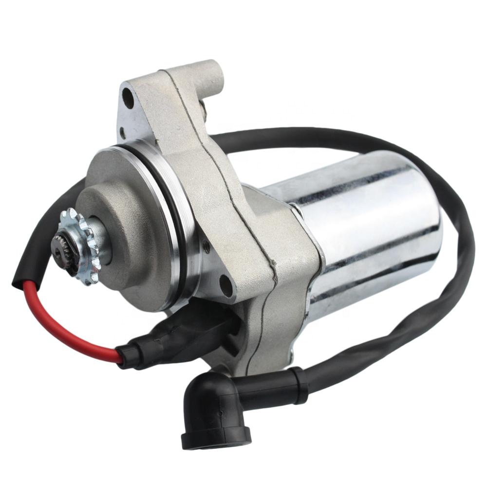 GOOFIT электрический стартер двигатель 3 болта верхняя Замена для 50cc 70cc 90cc 110cc 125cc ATV квадроциклов кроссовых мотоциклов Go Kart