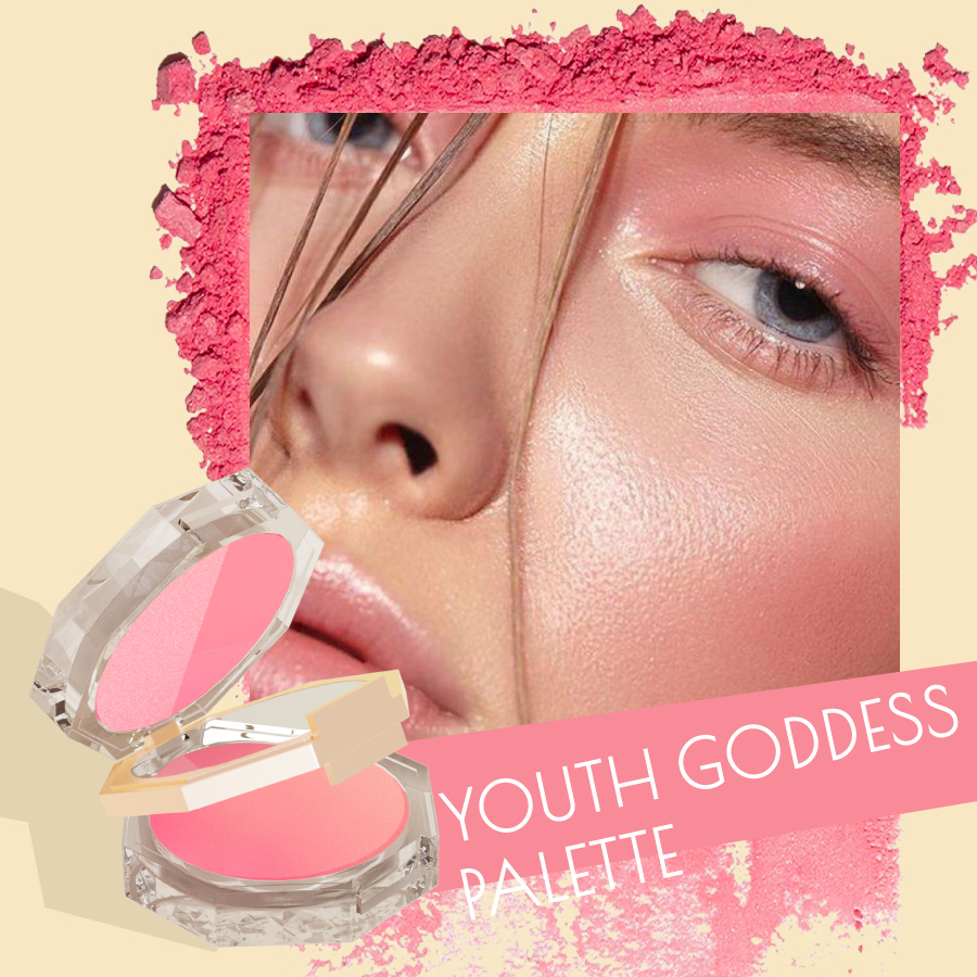 Eyeshadow blush palette Private Label makeup palette cosmetics 3color Eyeshadow blush