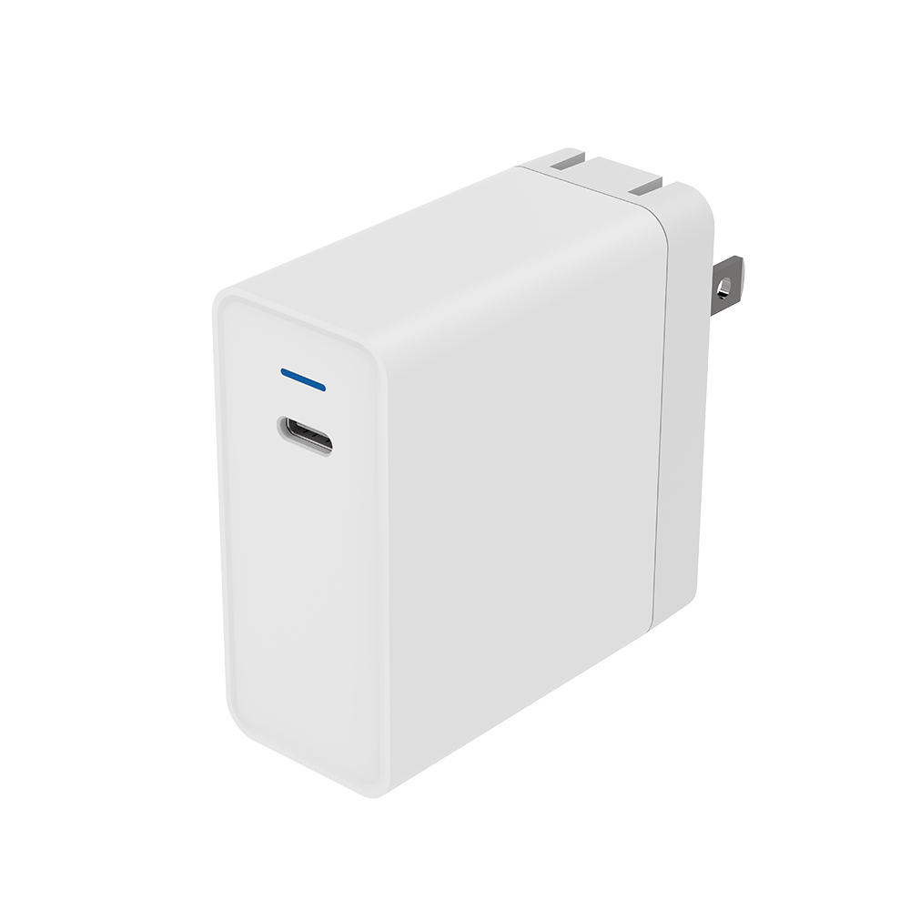 Складное Сетевое зарядное устройство USB Type-C, 60 Вт, 1 порт