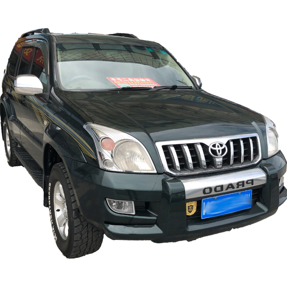 2008 left Steering Black 2.7L displacement V6 engine used off-road vehicle used car for Toyota Land Cruiser Prado