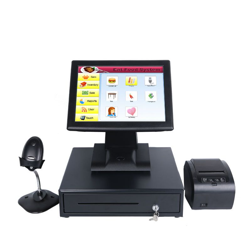 ComPOSxb 15 дюймов сенсорный экран Розничная pos системы все в одной дешевой точке продажи pos машина цена