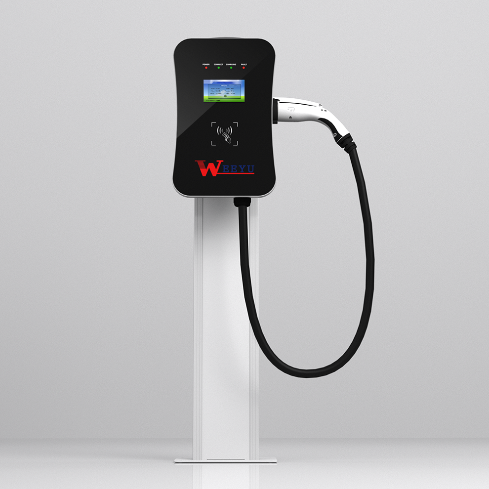22KW 32A WEEYU настенное зарядное устройство для электромобиля зарядная станция для улицы