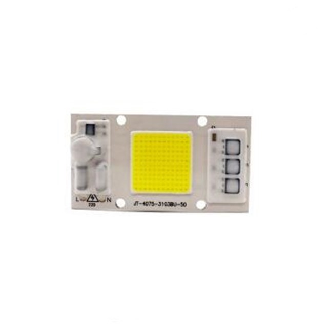Оптовая продажа AC110V 220V 4000K 6500K полный спектр 20w 30w 50w водителя AC COB Чип LED