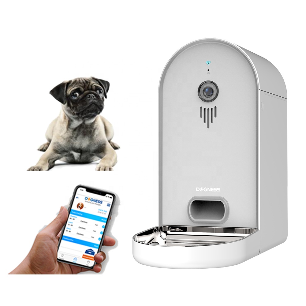 Dogness smart cat кормушка Автоматическая wifi ABS Материал двойной голос 6L