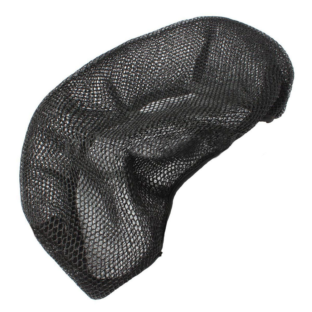 Мотоциклетное сиденье Подушка крышка S/M/L/XL/XXL/XXXL чистая 3D сетка защитная изоляционная подушка крышка Электрический велосипед универсальный