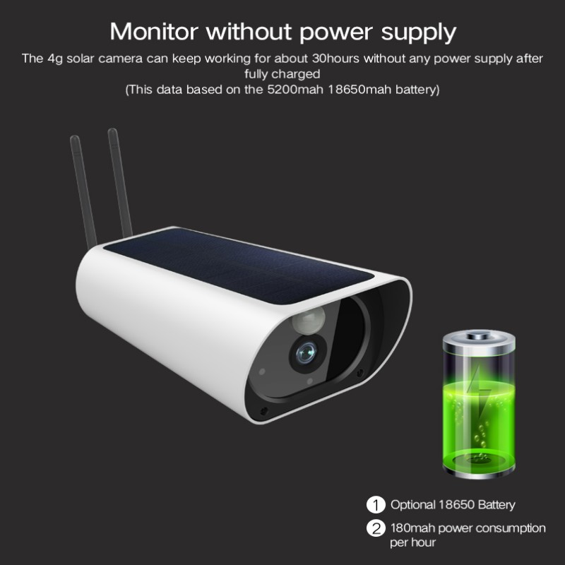 Новинка 2019, камера 4g с аккумулятором, внешняя 3G 4G Lte, sim-карта lte, Солнечная wifi, ip66, камера видеонаблюдения с питанием от аккумулятора, обнаружение движения