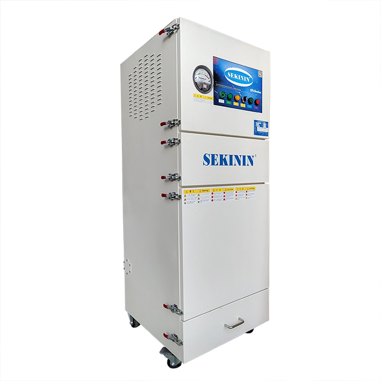 Factory direct sale easy to operate 120kg small industrial drum dust collector