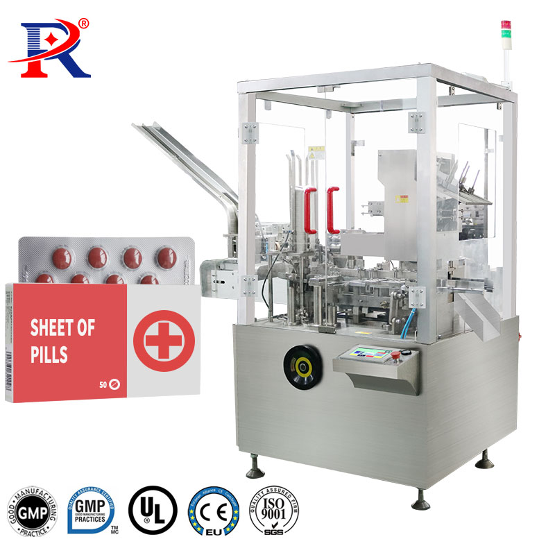 Fully Automatic Small Vertical Tablet Capsule Pill Blister Plate Packaging Cartoning Machine