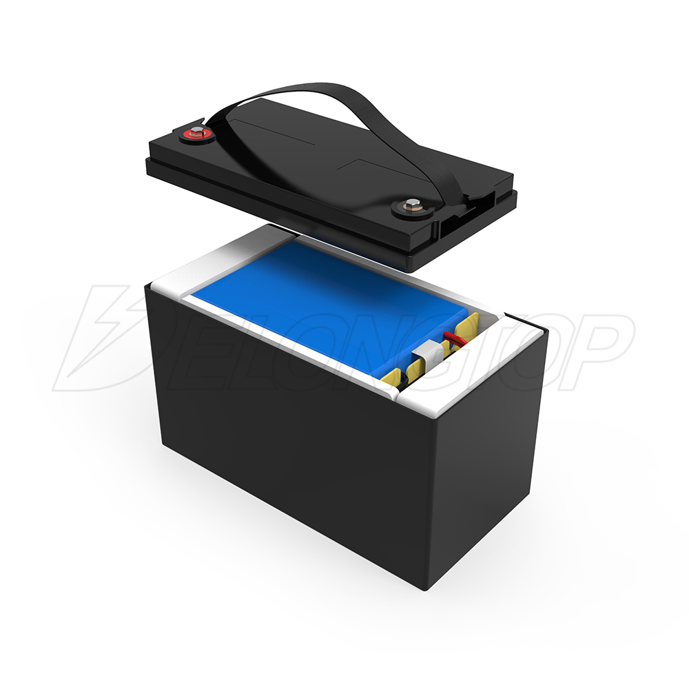 12V 100ah аккумуляторная батарея многократного цикла глубокого заряда-разряда LiFePO4 литиевая батарея