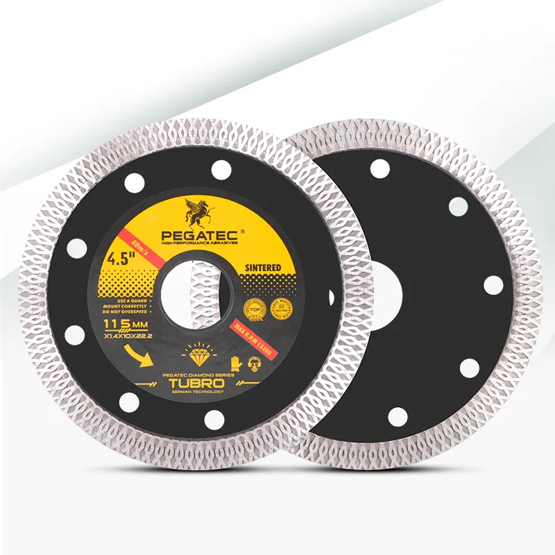 4.5'' 115X10X22.2MM mm diamond saw blades turbo diamond blade