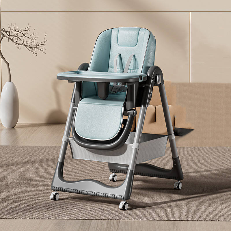 3-in-1 Adjustable Plastic High Chair for Baby Modern Design Children's Dining Chair for Feeding & Sitting