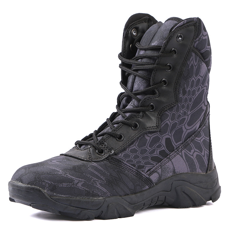 SS-299 Military Boots Spring Non-slip Camouflage Tactical Hunting Boots Men Climbing Hking Shoes