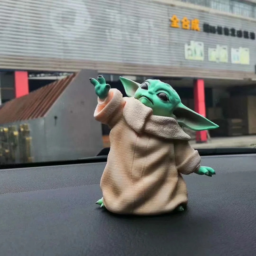 Статуэтка маленького малыша Йоды StarWar мандалор 8 см, фигурки, игрушки, модель куклы, оптовая продажа