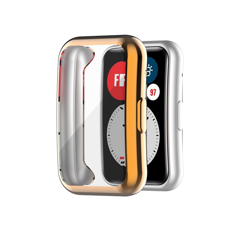 Protective Case for Huawei Smart Watch Sport Digital TPU Silicone Soft Light Waterproof Dustproof Protection Shell Replacement