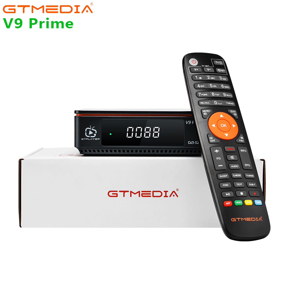 V9 Prime GTMedia DVB S S2 S2X AVS + плеер H.265 HEVC встроенный WIFI CA Cline Autoroll Biss Powervu спутниковый ТВ-приемник