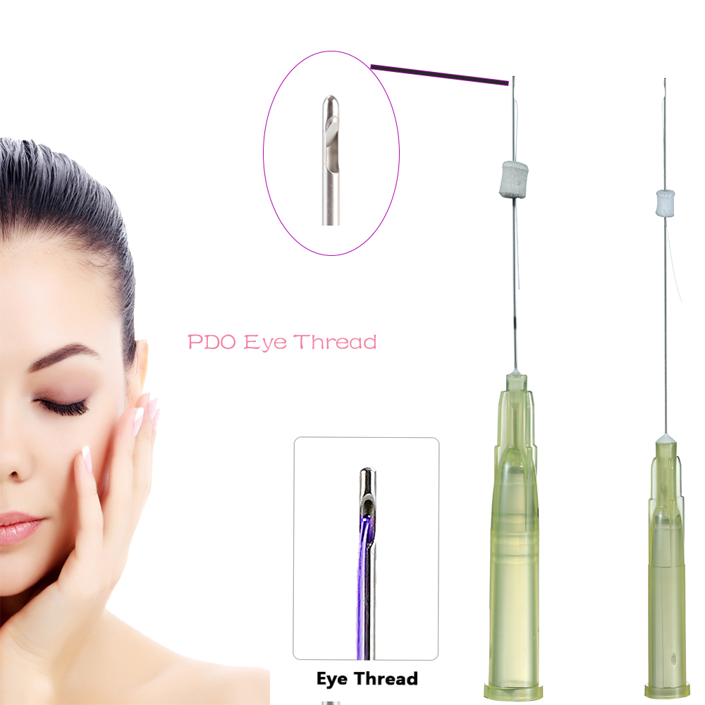 Factory Price Strong 30G 25mm PDO Eye Thread With Blunt W Filling