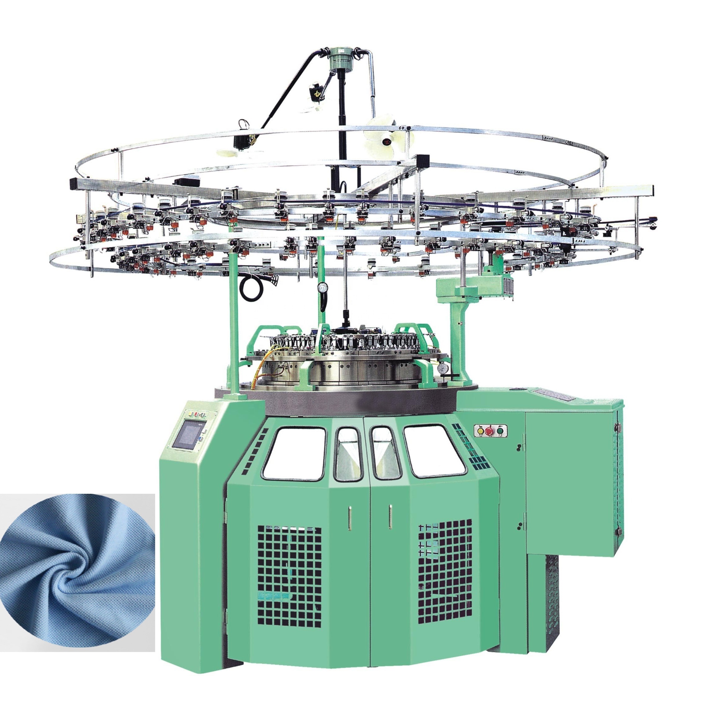 Sample Support Single Jersey Three -Thread Circular Knitting Machine In Columbia