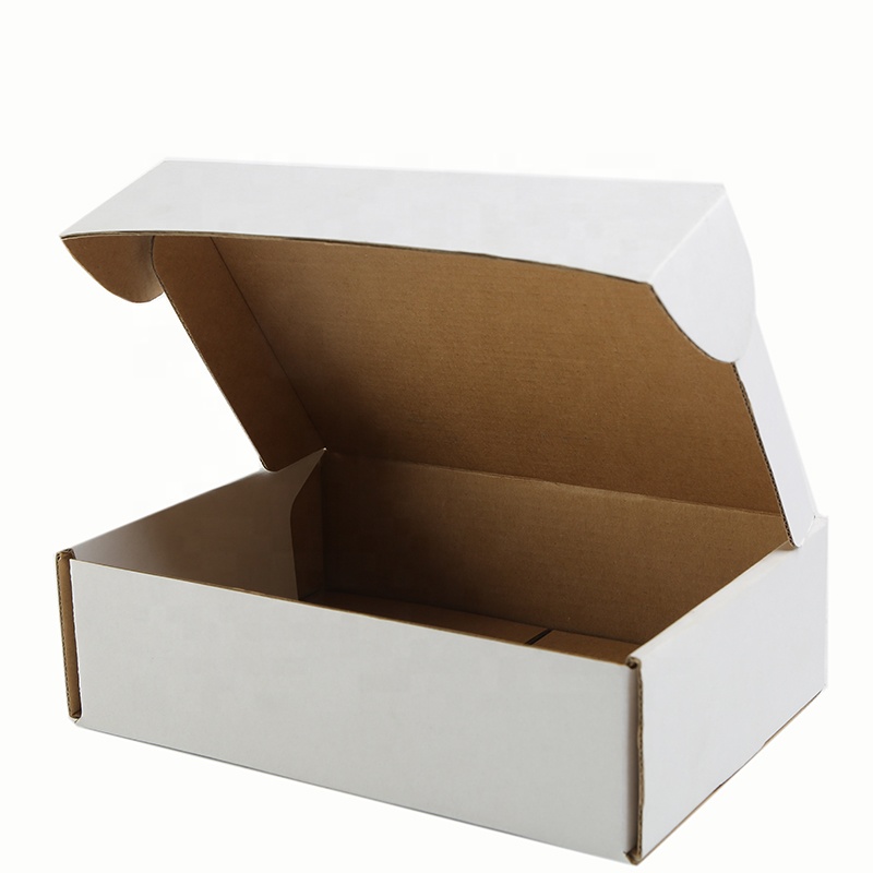 Cardboard folding paper customized shipping packaging gift clothing shipping boxes custom logo packing