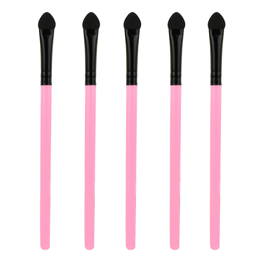 Professional eye shadow makeup tools sponge stick brush portable eyeshadow liner eyebrow lip brush applicator