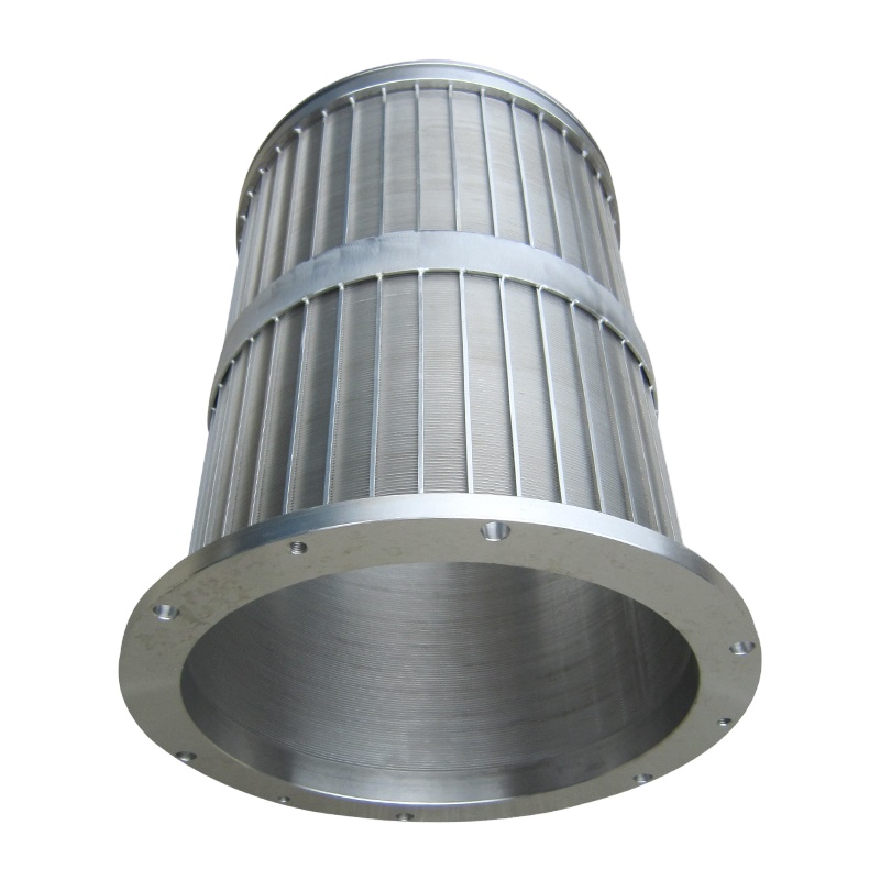 Stainless steel aquaculture fish farm wedge wire screen vacuum rotary drum filter for recirculating aquaculture system