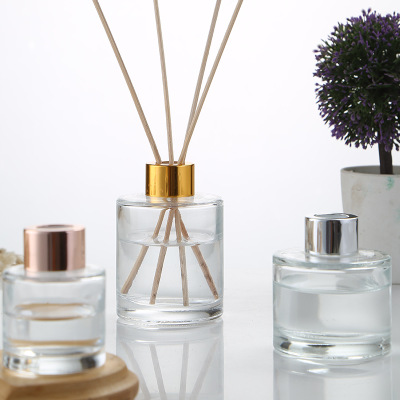 Factory Wholesale 100ml 150ml 200ml Round Reed Diffuser Bottle Aromatherapy Diffuser