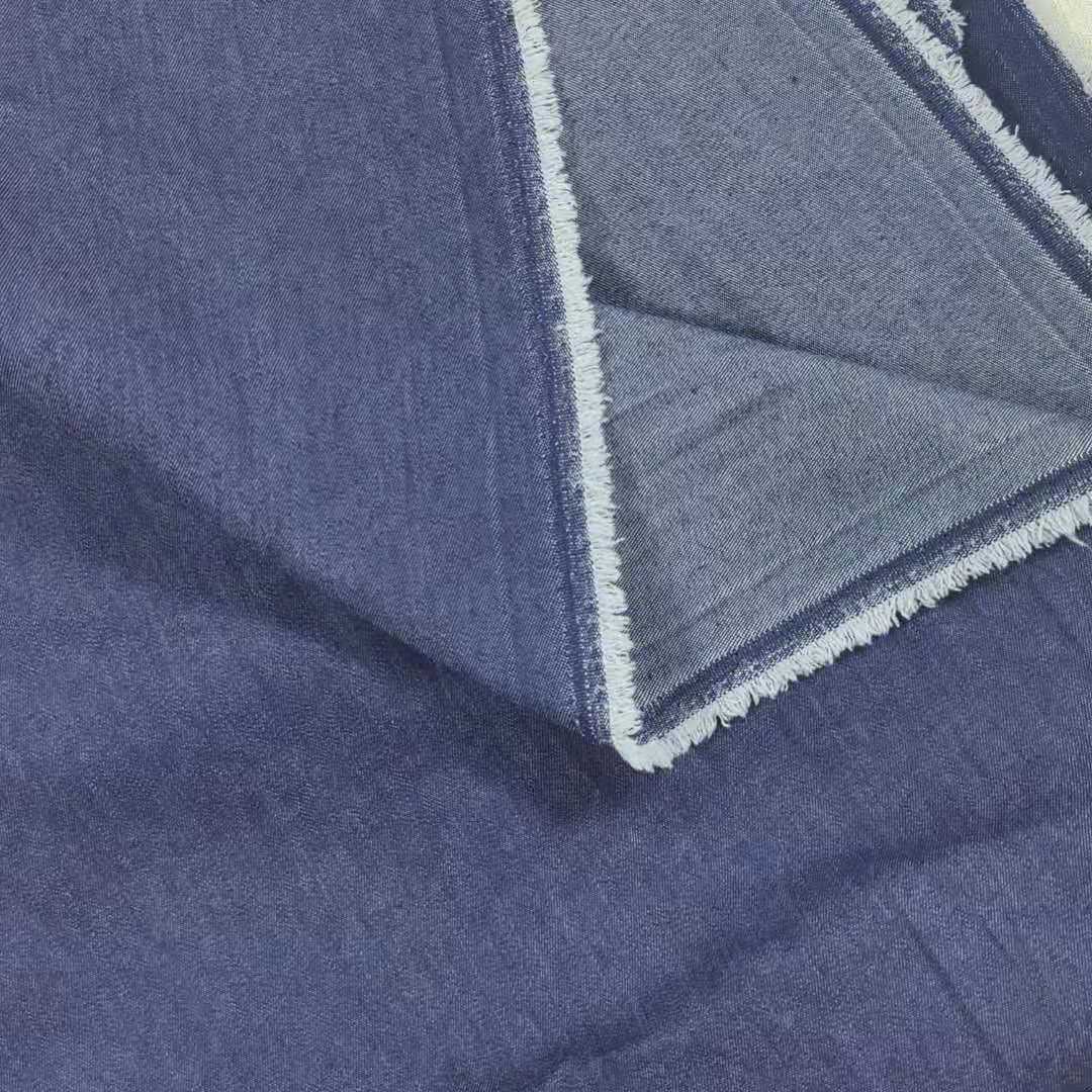 Factory Wholesale 65%Cotton 32%Polyester 3%Spandex Woven Jeans In Stock Fabric Denim Fabric