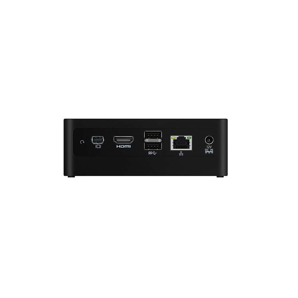 Дешевый безвентиляторный мини ITX ПК windows10 Intel J1900 J4105 8250U настольный компьютер