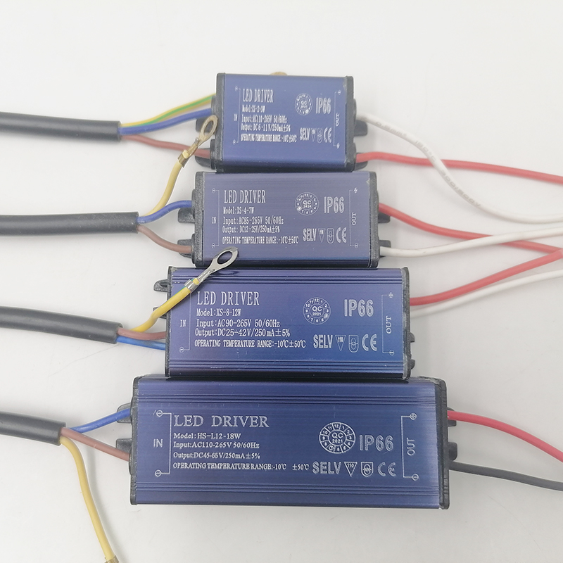 1-36 Вт IP65 водонепроницаемый светодиодный свет драйвер AC85-265V DC3-136V светодиодный трансформатор адаптер питания для напольный светильник/чипы