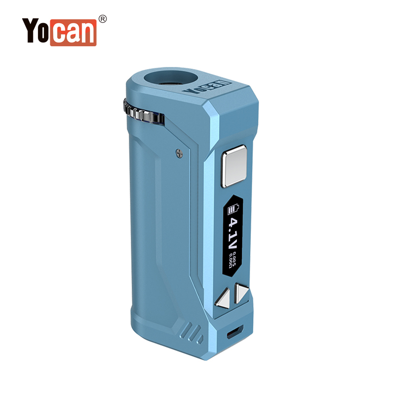 Yocan UNI Pro Портативный 10s с функцией предварительного нагрева, магнитный Резьбовой Адаптер 510, универсальный мод для вейпа с OLED-дисплеем