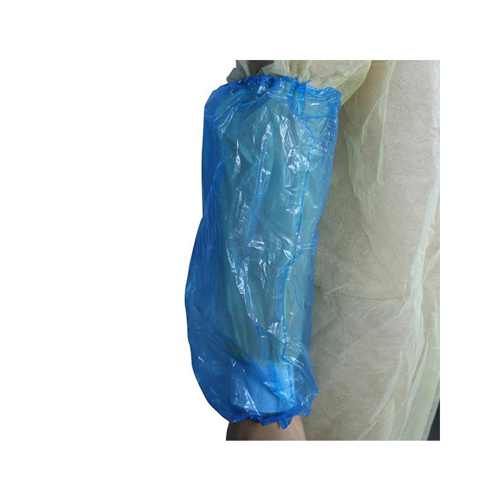 Dust free work shop light weight one time use PE sleeve cover