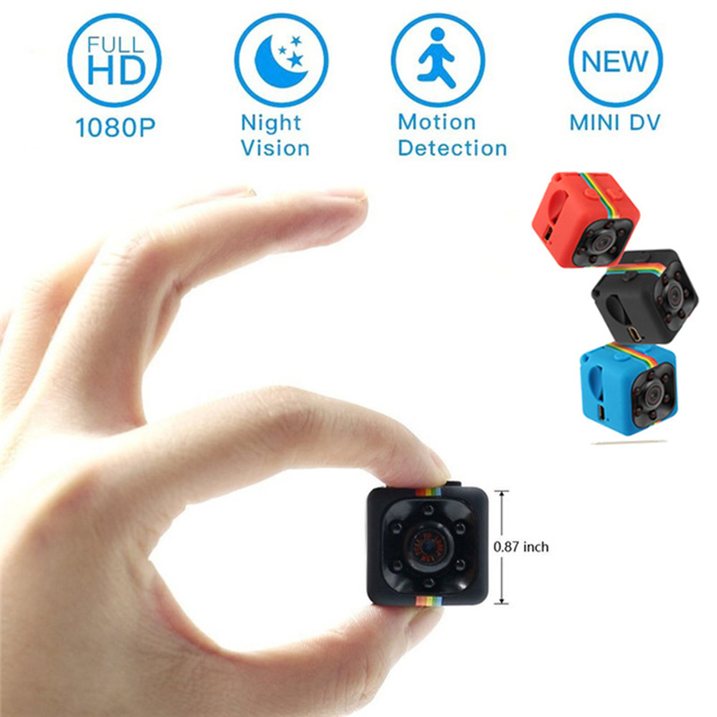 Лидер продаж на Amazon, беспроводная мини-камера HD 1080P SQ11, скрытая камера безопасности, шпионская камера
