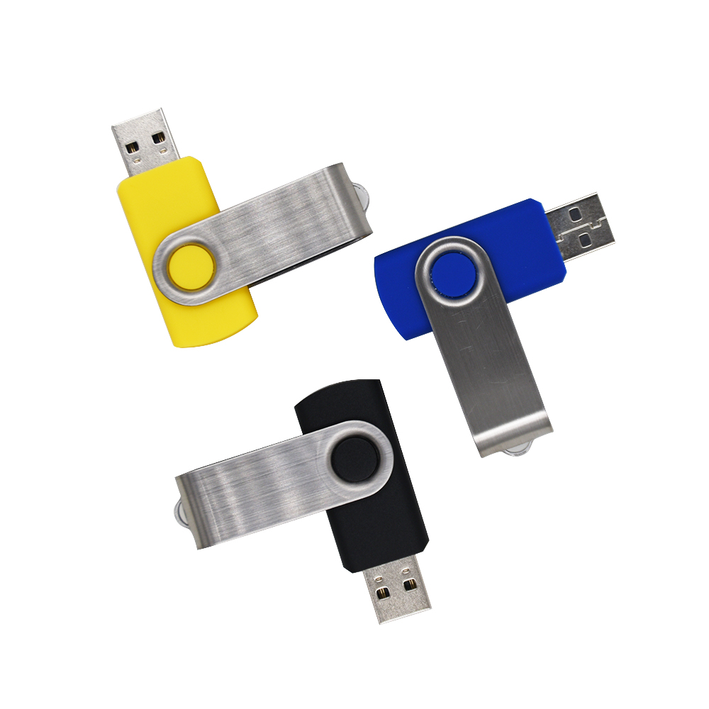 T01N Business Promotion twister USB usb flash drive 2.0 swivel with custom logo
