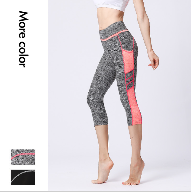 Capri Leggings for Women with High Wast and Tummy Control Women Gym Pants Wholesale