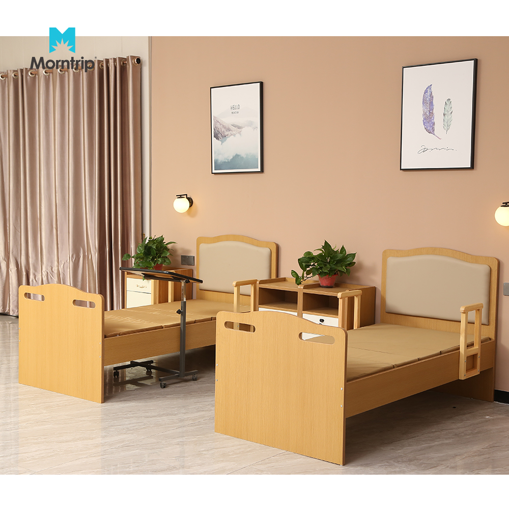 Cheap Price High Quality Medical Furniture Manual Patient Nursing Hospital Nursing Bed for Disabled Patient