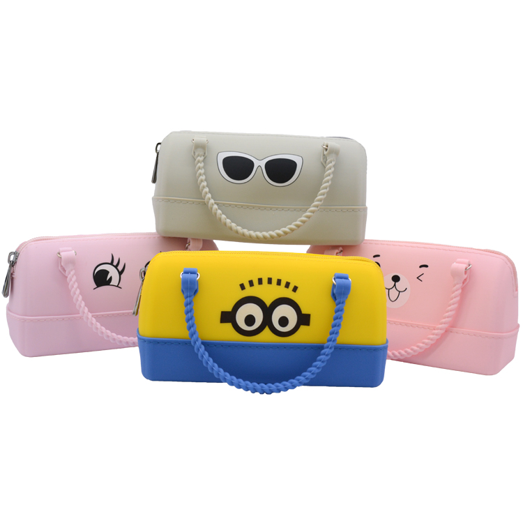 Стильная футболка с изображением персонажей видеоигр pencilbag с ремешком и застежкой-молнией для сотовых телефонов, карт, ключей, ручек и другие мелочи