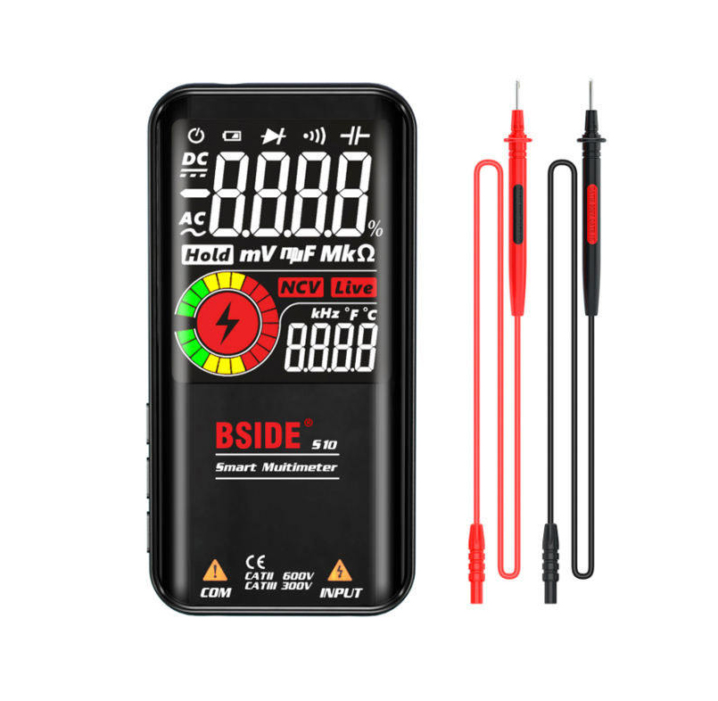 Мультиметр lc320wxe bside S10, s20, s11, 3,5 дюйма, полноэкранный цифровой профессиональный однофазный измеритель