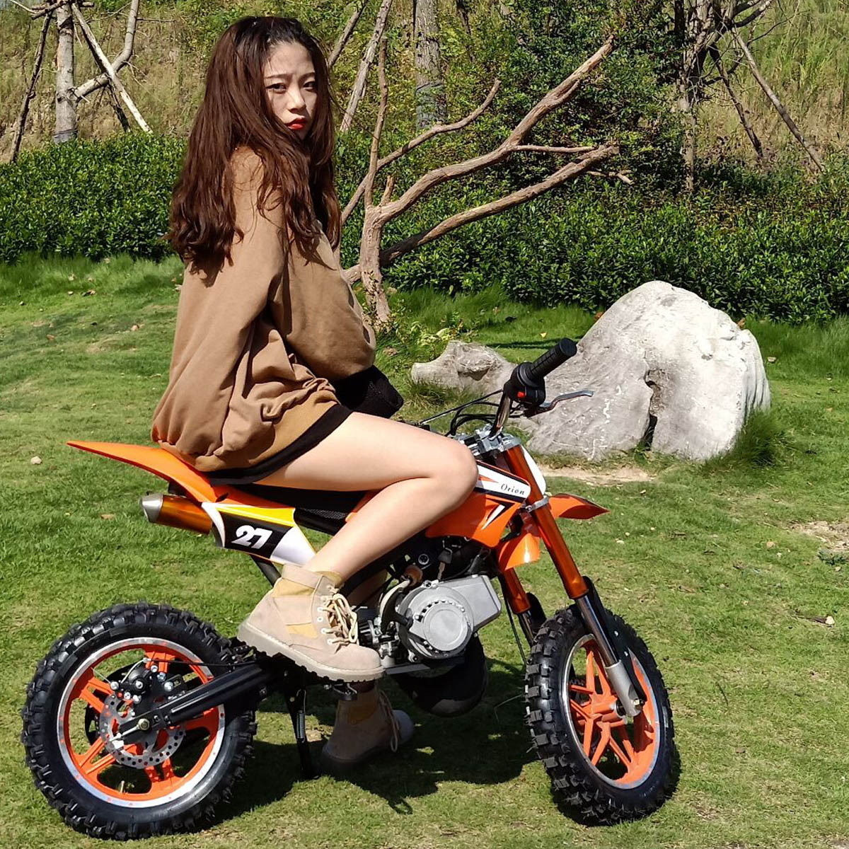 Mini 50cc gasoline motorcycle