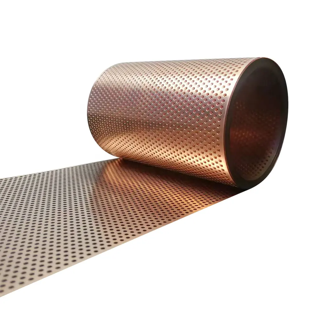 Copper Perforated Mesh Brass Micro Hole Brass Mesh Price
