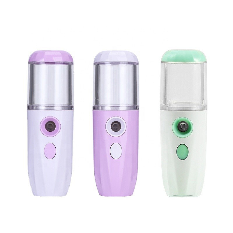 usb charge portable facial sprayer mister alcohol air blast orchard face atomization 3 in1 beauty humidifier nano mist sprayer