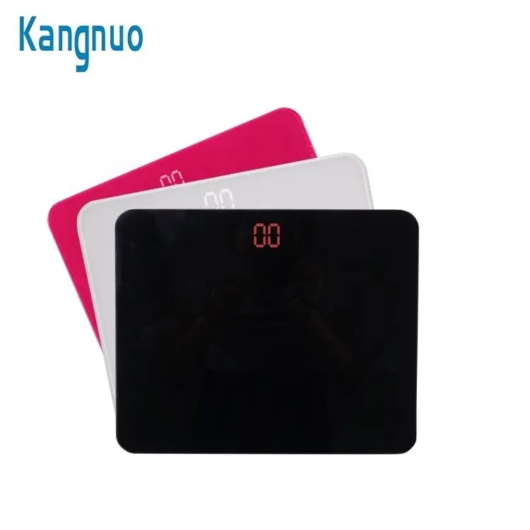 Bedroom Bathroom Tempered Glass Weighing Scale Four Point Type Weighing Scale