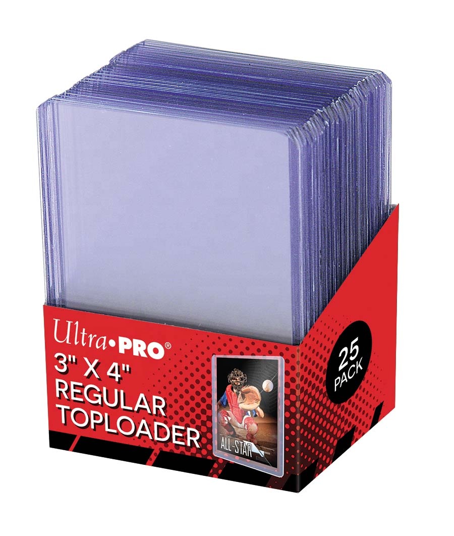 3 "X 4" 35PT Toploader 25ct box packing va