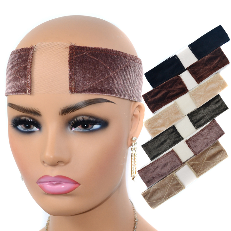 Velvet Lace Wig Headband Lace Boundary Headband for Wig lace wig grip