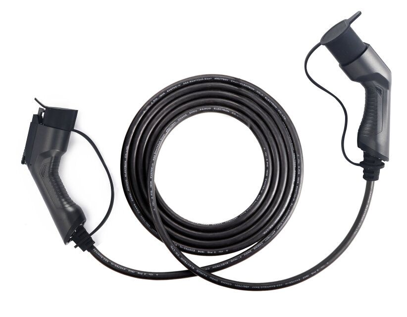 1 фаза 5 м SAE J 1772 32A EV разъем кабеля