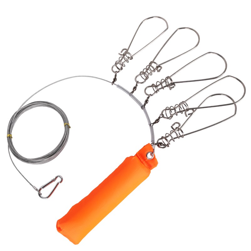 weihai factory live fish lock buckle with stainless steel 5/10 snaps fishing tackle swivel clips tackle carp pesca