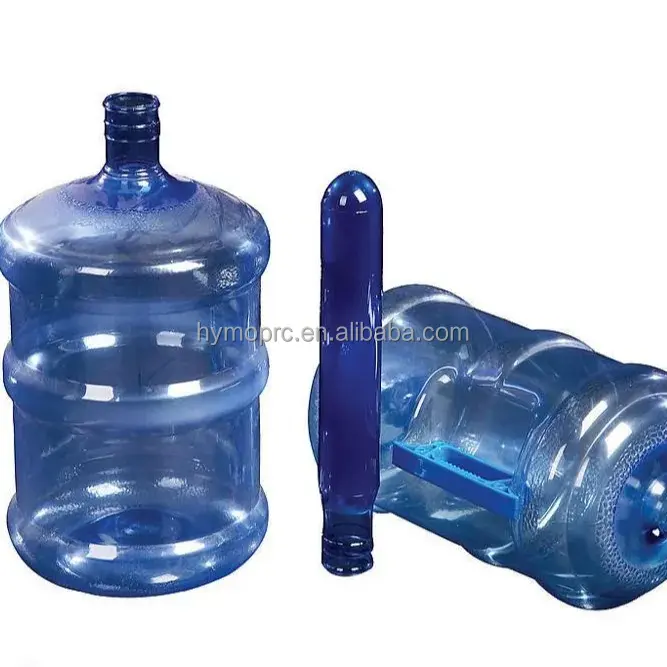 factory direct sale 100% new material blue color 5 gallon pet preform 55mm neck