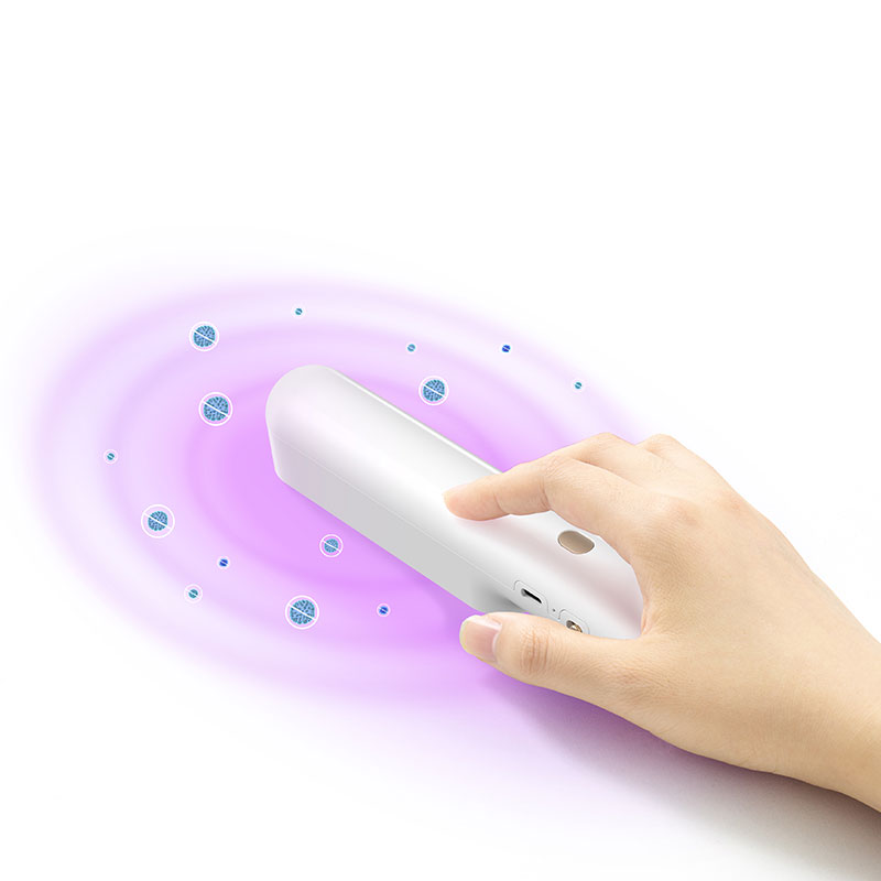 more thorough clean ultraviolet germicidal rechargeable uvc disinfection lamp