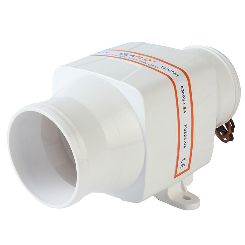 SEAFLO 24v DC 3 "130CFM мини пластиковый Электрический центробежный вентилятор