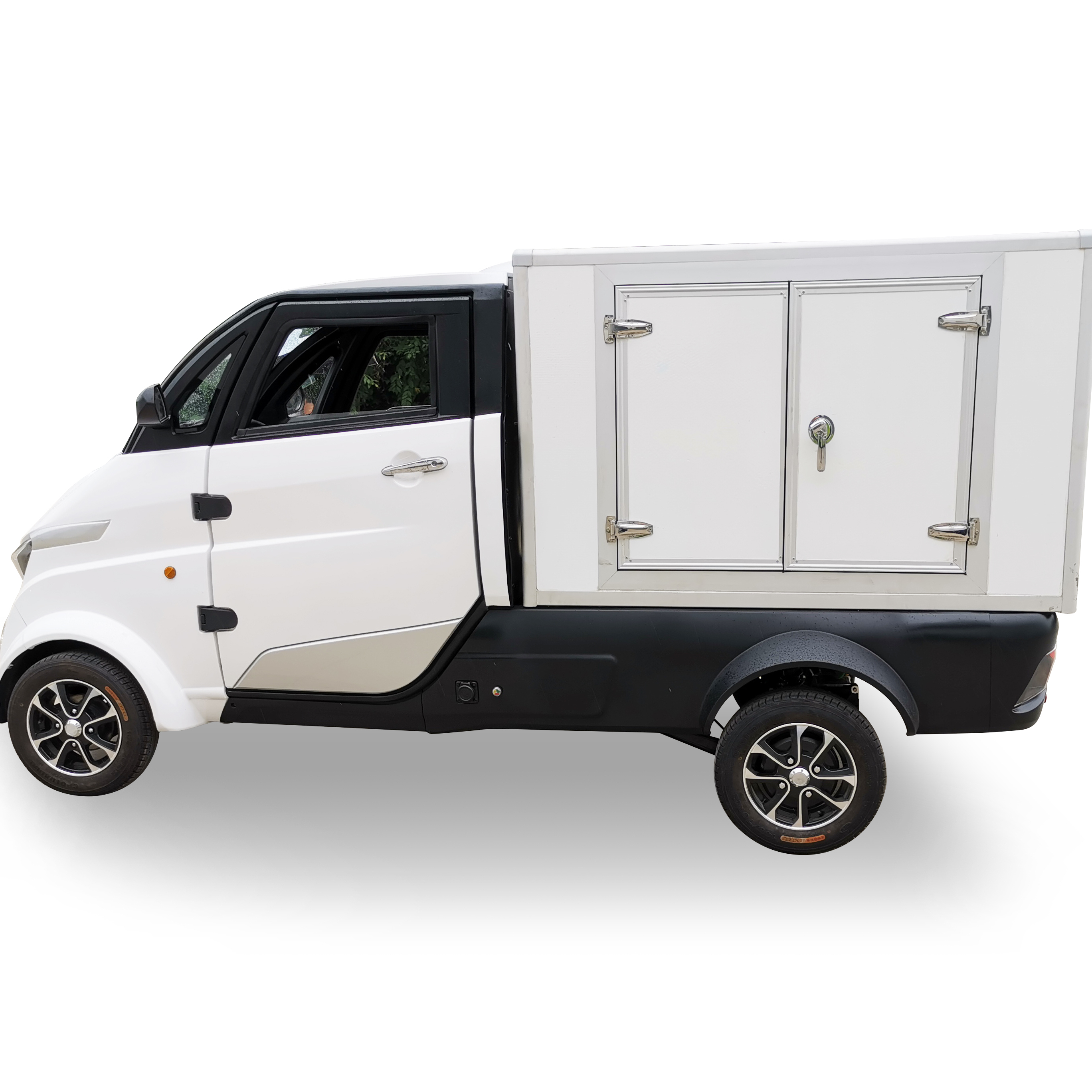 New arrival factory price electric pickup truck equipped with cargo box new energy cargo van