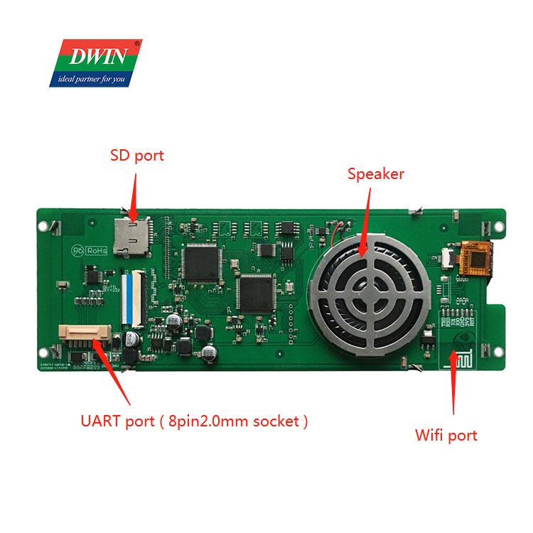 Коммерческий экран DWIN HMI Smart Tft LCD модуль DMG12480C068_03W 6,8 дюймов сенсорный дисплей 1280*480 бар lcd