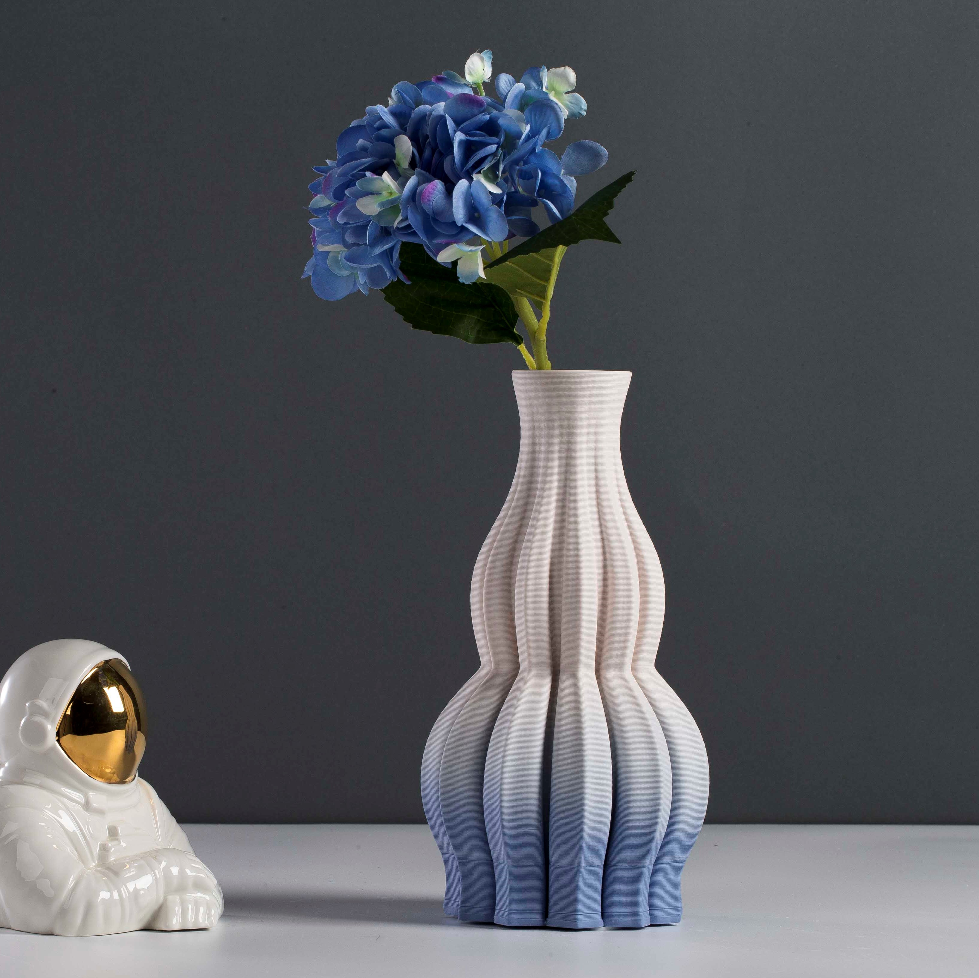 3D print Ceramic Vase for Home Decor  Modern Ceramic Vase for Flowers Plants Decorative Floral Vase for Living Room Centerpieces